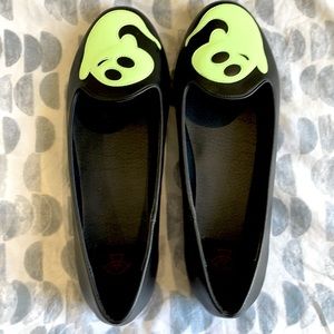Strange Cvlt size 10 glow in the dark ghost flats
